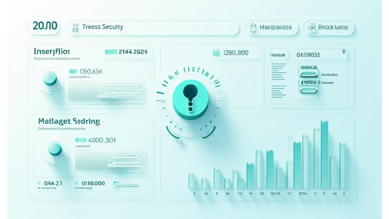 Panou de securitate cu indicatori în timp real